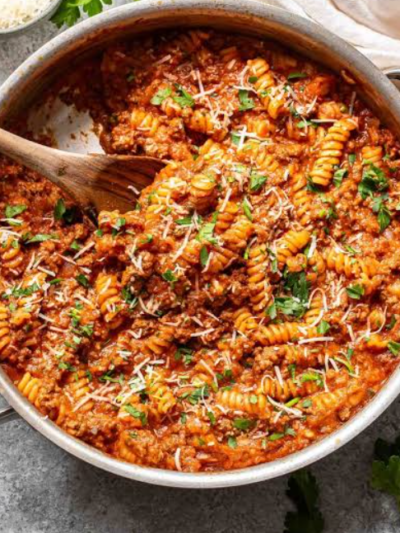 Beef & Tomato Pasta Meal