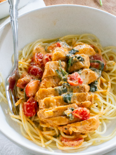 Creamy Tomato Chicken Pasta